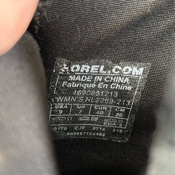 Sorel Lolla Ankle Boots in Green Size 9 - Picture 7 of 8